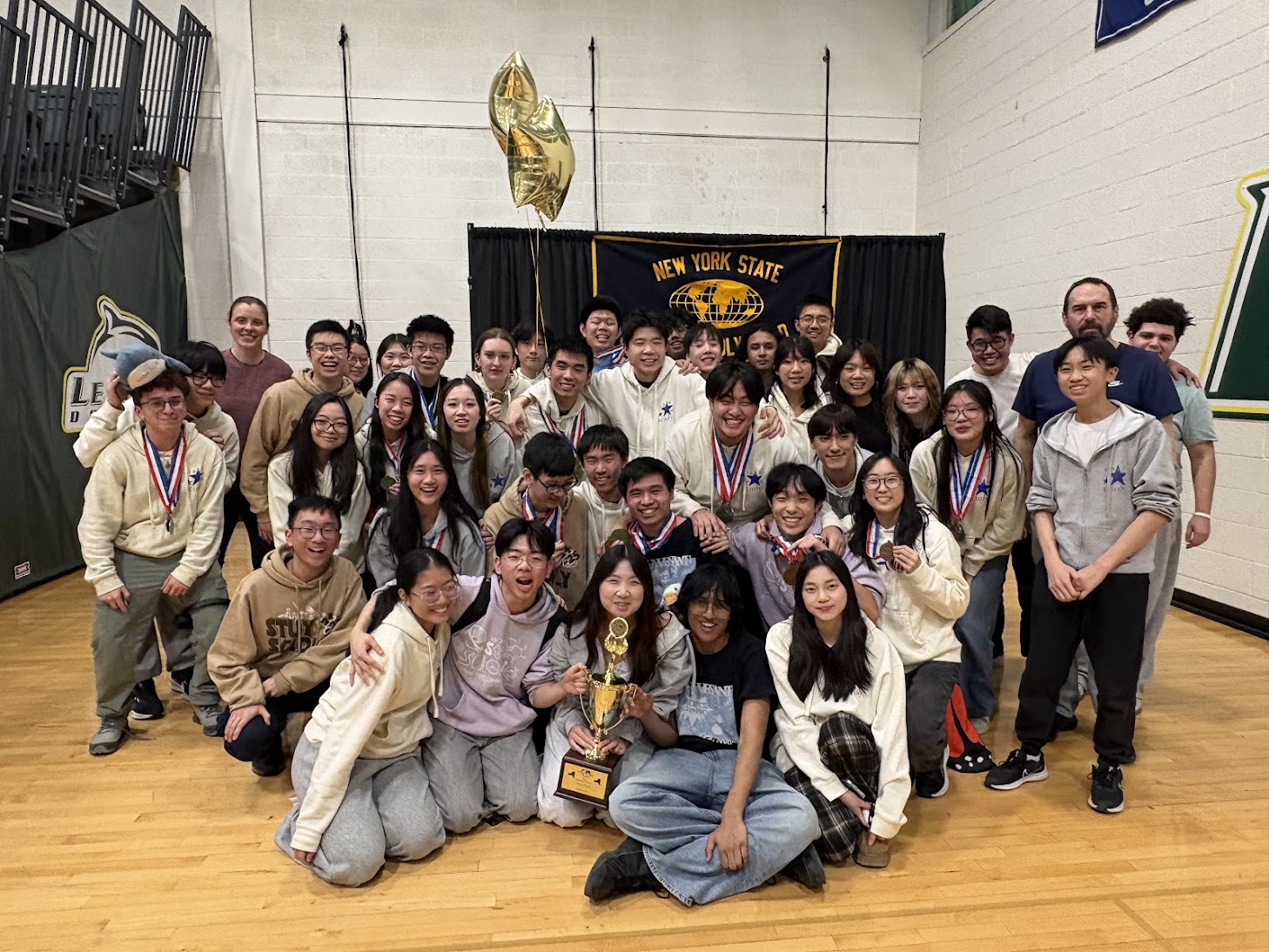 Stuyvesant Science Olympiad team photo